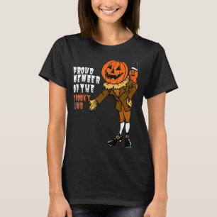 Camiseta Orgulhoso Membro Do Esquadrão Spooky Spooky Season