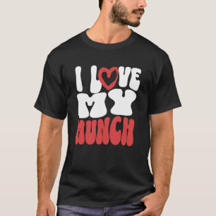 Camiseta Orgulhoso Munch I Love My Munch I Heart My Munch