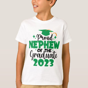 Camiseta Orgulhoso NEPHEW de uma classe de 2023 Formando Di