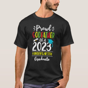 Camiseta Orgulhoso padrinho da Classe 2023 do jardim de inf