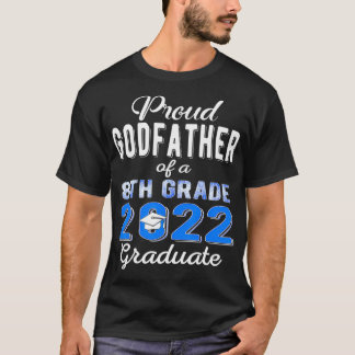 Camiseta Orgulhoso padrinho do Formando Médio 2022