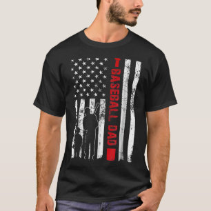 Camiseta Orgulhoso Pai Bysebyll Bandeira Americana Dia dos 
