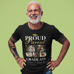 Camiseta Orgulhoso Pai da Camisa-T Formando