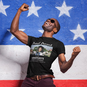 Camiseta Orgulhoso Pai Da Graduada   Foto