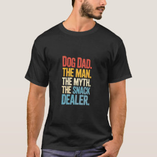 Camiseta Orgulhoso Pai de Cachorro Mestre de Guloseimas Mit