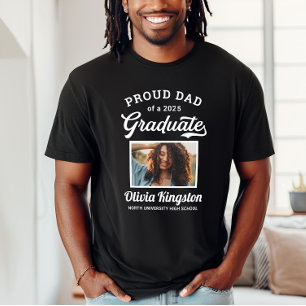 Camiseta Orgulhoso Pai de um Graduado de 2026 Foto