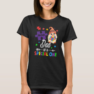 Camiseta Orgulhoso Pai De Um Quebra-Cabeça Especial Gnome A