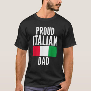 Camiseta Orgulhoso Pai italiano Engraçado dizendo para pais