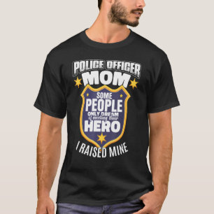 Camiseta Orgulhoso Policial Agente Delegado Xerife Oficial