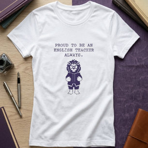 Camiseta Orgulhoso por Ser um Educador de Professores de In