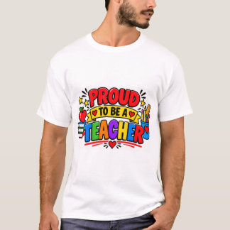 Camiseta Orgulhoso Por Ser Um Professor