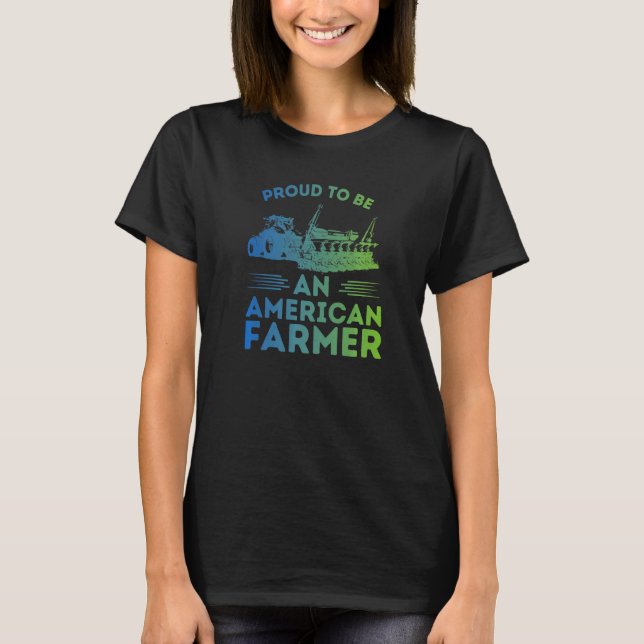 CAMISETA ORGULHOSO POR SER UMA PLANTADORA DE TRABALHADORES  (Frente)