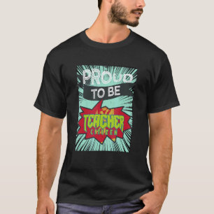 Camiseta Orgulhoso Professor Cidadão Profissão Carreira Tra