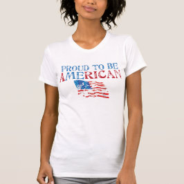 Camiseta Orgulhoso ser americano
