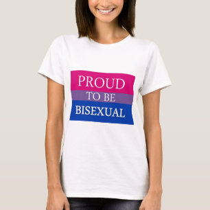 Camiseta Orgulhoso ser bissexual