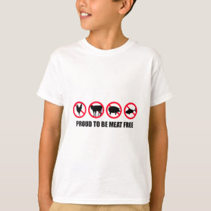 Camiseta Orgulhoso ser carne livre