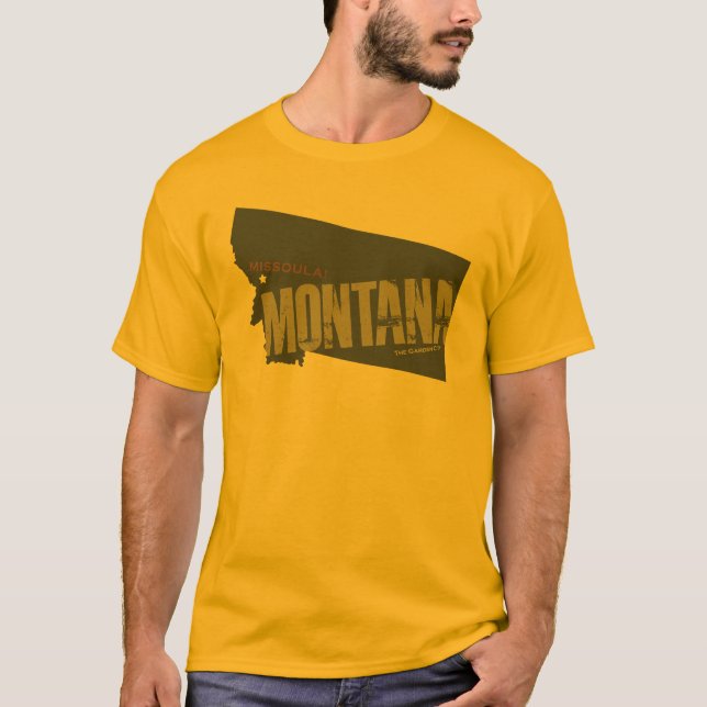 Camiseta Orgulhoso ser da TA de Missoula (Frente)