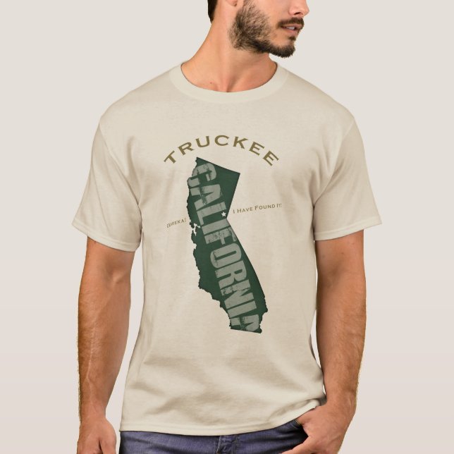 Camiseta Orgulhoso ser de Truckee! (Frente)