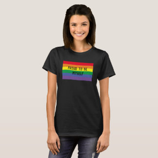 Camiseta Orgulhoso ser eu mesmo t-shirt de LGBTQ