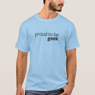 Camiseta Orgulhoso ser geek
