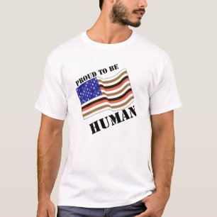 Camiseta Orgulhoso ser humano