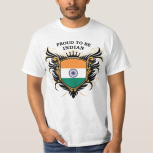 Camiseta Orgulhoso ser indiano