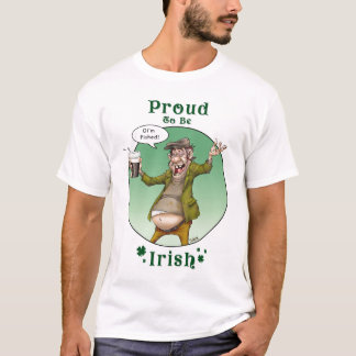 Camiseta Orgulhoso ser irlandês