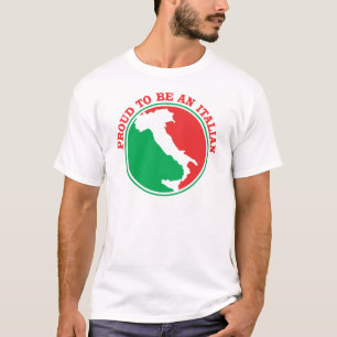 Camiseta Orgulhoso ser italiano