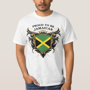 Camiseta Orgulhoso ser jamaicano