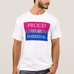 Camiseta Orgulhoso ser Pansexual
