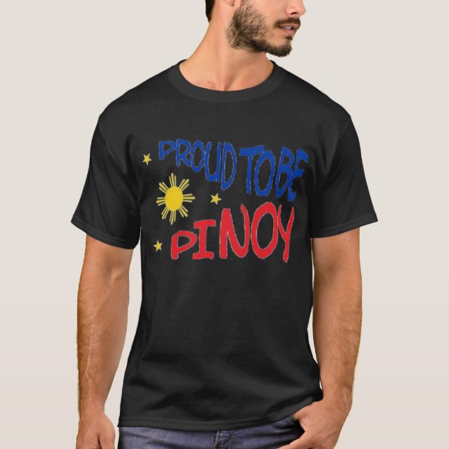 Camiseta Orgulhoso ser Pinoy (Frente)