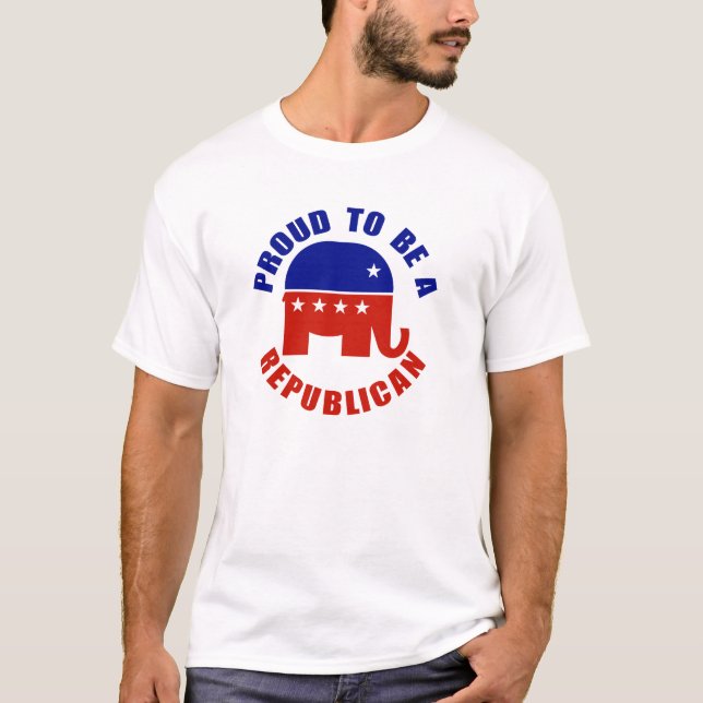Camiseta Orgulhoso ser republicano (Frente)
