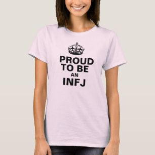 Camiseta Orgulhoso ser um INFJ