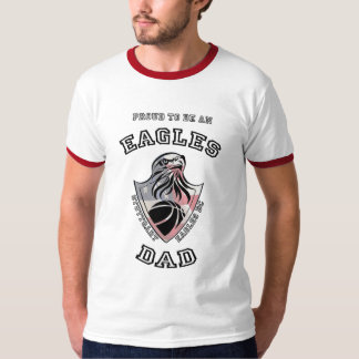 Camiseta Orgulhoso ser um paizinho AllStar litros de Eagles