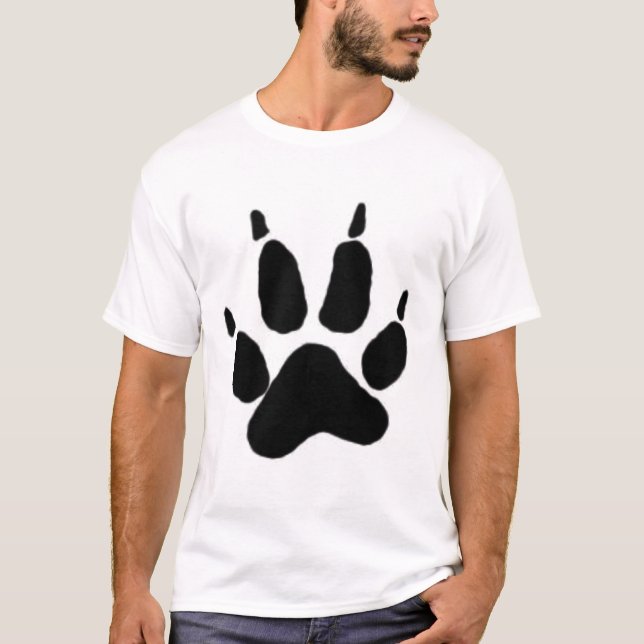 Camiseta Orgulhoso ser um peludo (Frente)