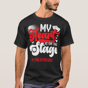 Camiseta Orgulhoso Teatro Gigi Ator Teatro Gigi Atriz