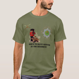 Camiseta Orgulhoso ter servido nas guardas escocesas do