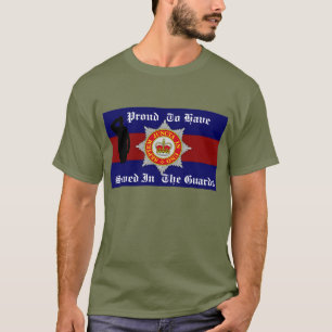 Camiseta Orgulhoso ter servido no t-shirt das guardas