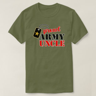 Camiseta Orgulhoso Tio T-Shirt do Exército Americano
