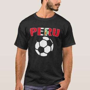 Camiseta Orgulhosos adeptos do Peru apoiam Foo peruano
