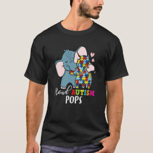 Camiseta Orgulhosos Pais Conscientização do Autismo Família