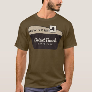 Camiseta Orient Beach State Park New York - Sinal de boas-v