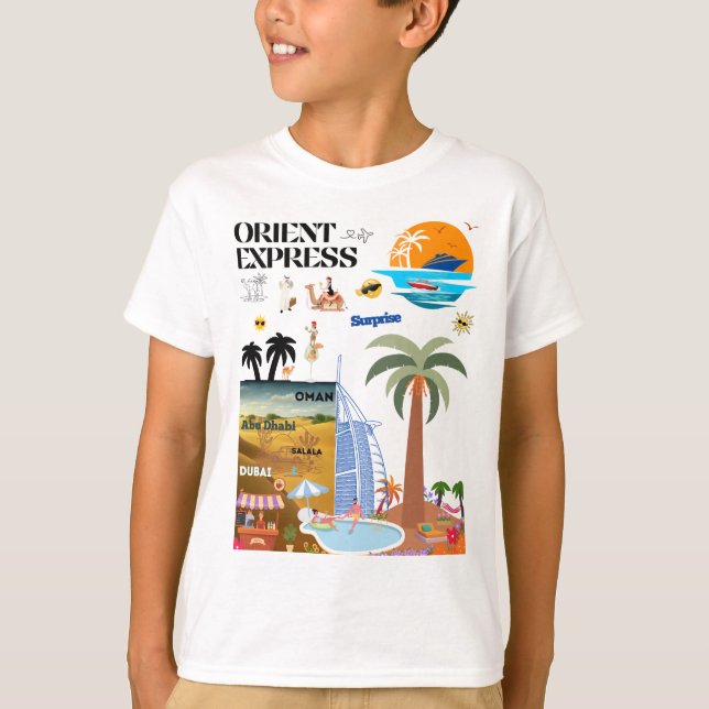CAMISETA ORIENT EXPRESS  (Frente)