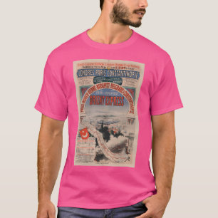Camiseta Orient Express Constantinopla - Vintage Train Trav