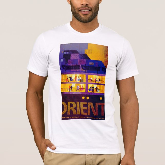 Camiseta Orient Line ~ Festa no Convés (Frente)