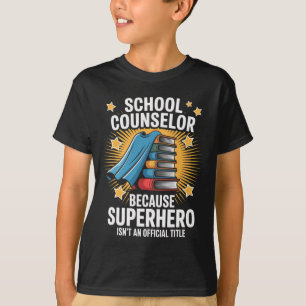 Camiseta Orientação de Volta às Aulas Super-Herói Divertido