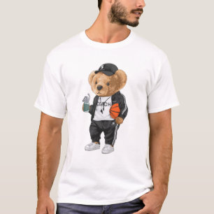 Camiseta Orientação Grizzly: Treinador de Basquete