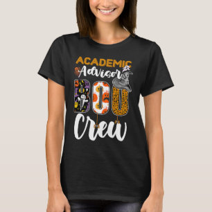 Camiseta Orientador Acadêmico Boo Tripulação Fantasma Hall