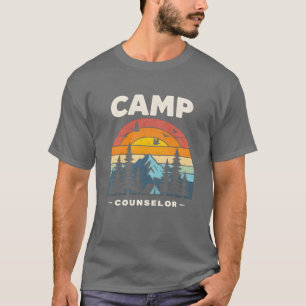 Camiseta Orientador de Acampamento Camper Funcionário Campi