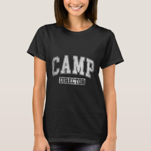 Camiseta Orientador de Diretor de Acampamento Design de Aca